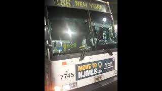 NJT: 2002 MCI on Route 186 departing George Washington Bridge Terminal