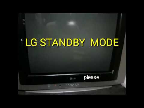 crt standby mode tv