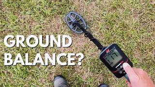 How to Ground Balance the Minelab Vanquish 560
