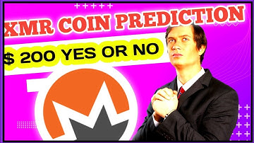 Monero XMR COIN PRICE PREDICTION TODAY - 1 Monero will be worth $ 200