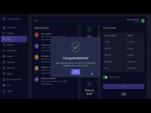 GramFree - 2 level: how to get it and what it gives.