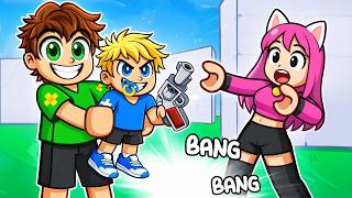 Download Lagu Imi *INVAT* FRATELE mai Mic sa JOACE RIVALS pe Roblox... MP3