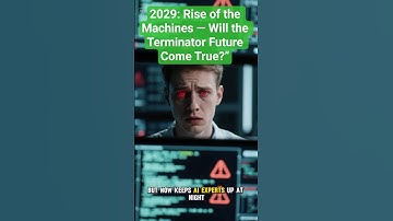 2029: Rise of the Machines Will the Terminator Future Come True? #viral   #ai #humanmachine #story
