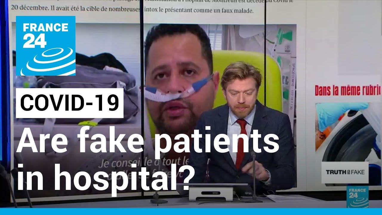 Are fake patients in hospital with Covid-19? • FRANCE 24 English • FRANCE  24 English - YouTube