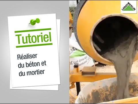 Vidéo: Comment faire un bon mélange de béton ?