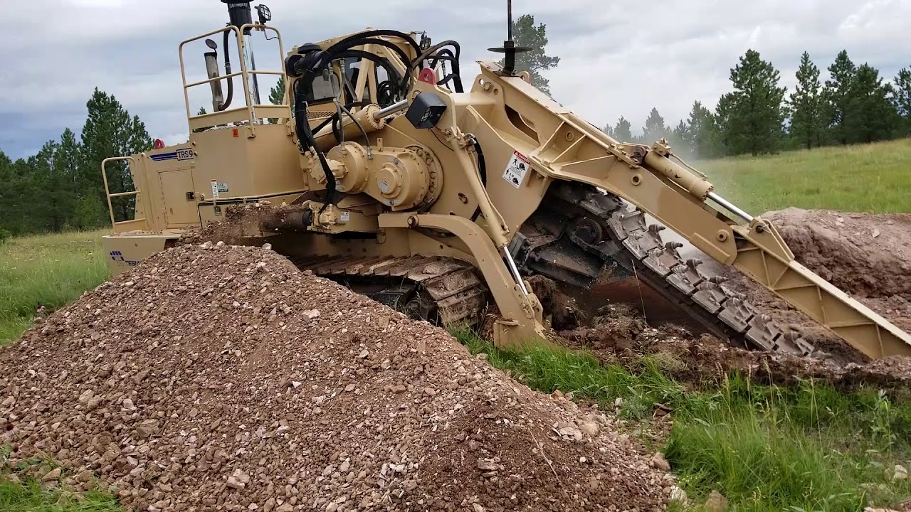 Tesmec trenching Limestone(2)