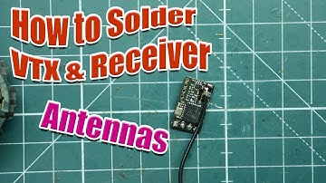 HOW TO Direct Solder Antennas To RC Receivers Or A Video Transmitter