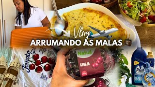 ARRUMANDO AS MALAS 💼/ÚLTIMOS AJUSTES ANTES DA VIAGEM/COMPRINHAS NA SHOPPE