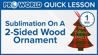 Sublimation A On 2 Sided Plywood Tree Ornament screenshot 5