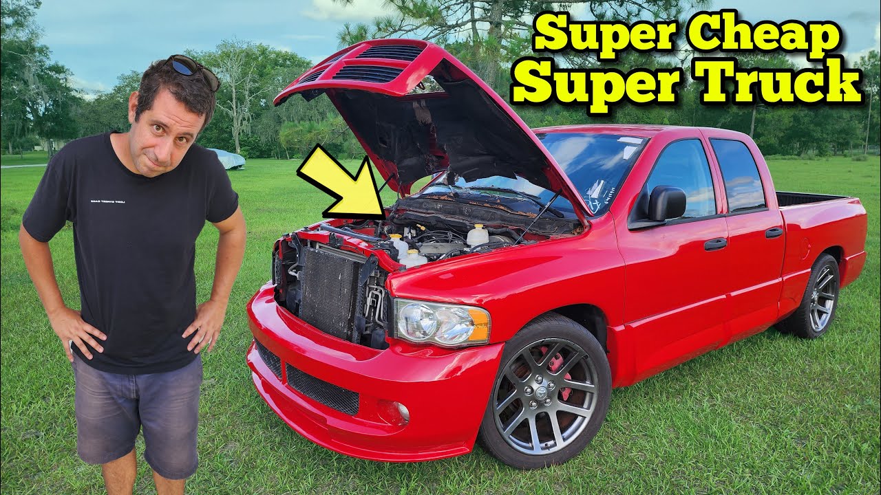 I Bought a 500HP V10 Viper Truck and got $10,000 Off because of a Mystery Mechanical Issue