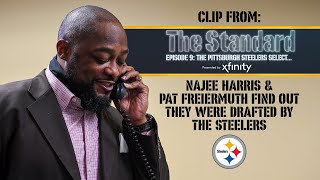 Clip from The Standard (Ep. 9): Najee Harris & Pat Freiermuth Draft Calls | Pittsburgh Steelers