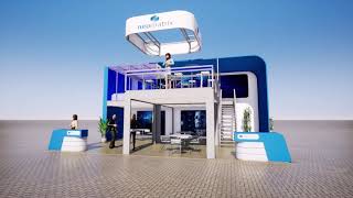 trade shows booth design Fast modular construction double deck