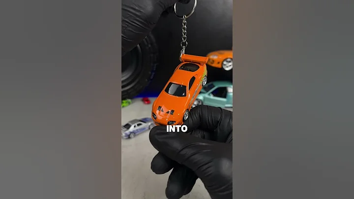 This is the coolest lighter ever 😭 #fastandfurious #hotwheels #supra #gtr