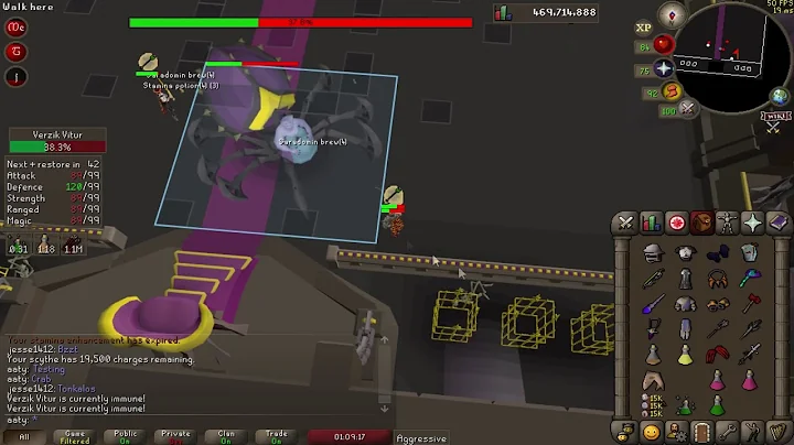 Perfect Pogtank Example & Setup for Verzik P3 OSRS