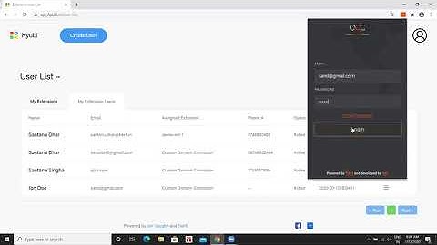 Custom Domain Creator Software   How to login to the extension