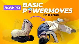Basic Bboy Powermoves Combo  for beginners by Bimal Rana | powermoves tutorial