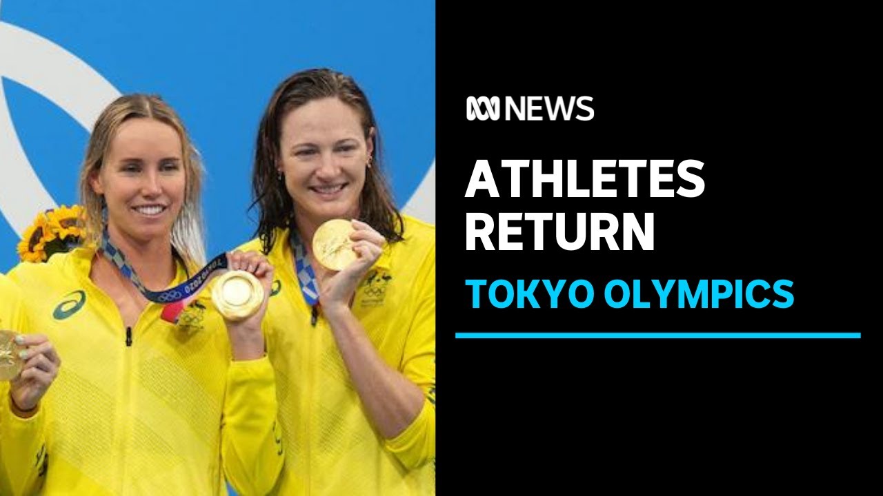 Australia's Olympic athletes arrive in Darwin for 14-days quarantine | ABC News