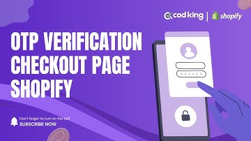 Enable OTP Verification at Checkout for COD Orders | COD King Shopify App Update