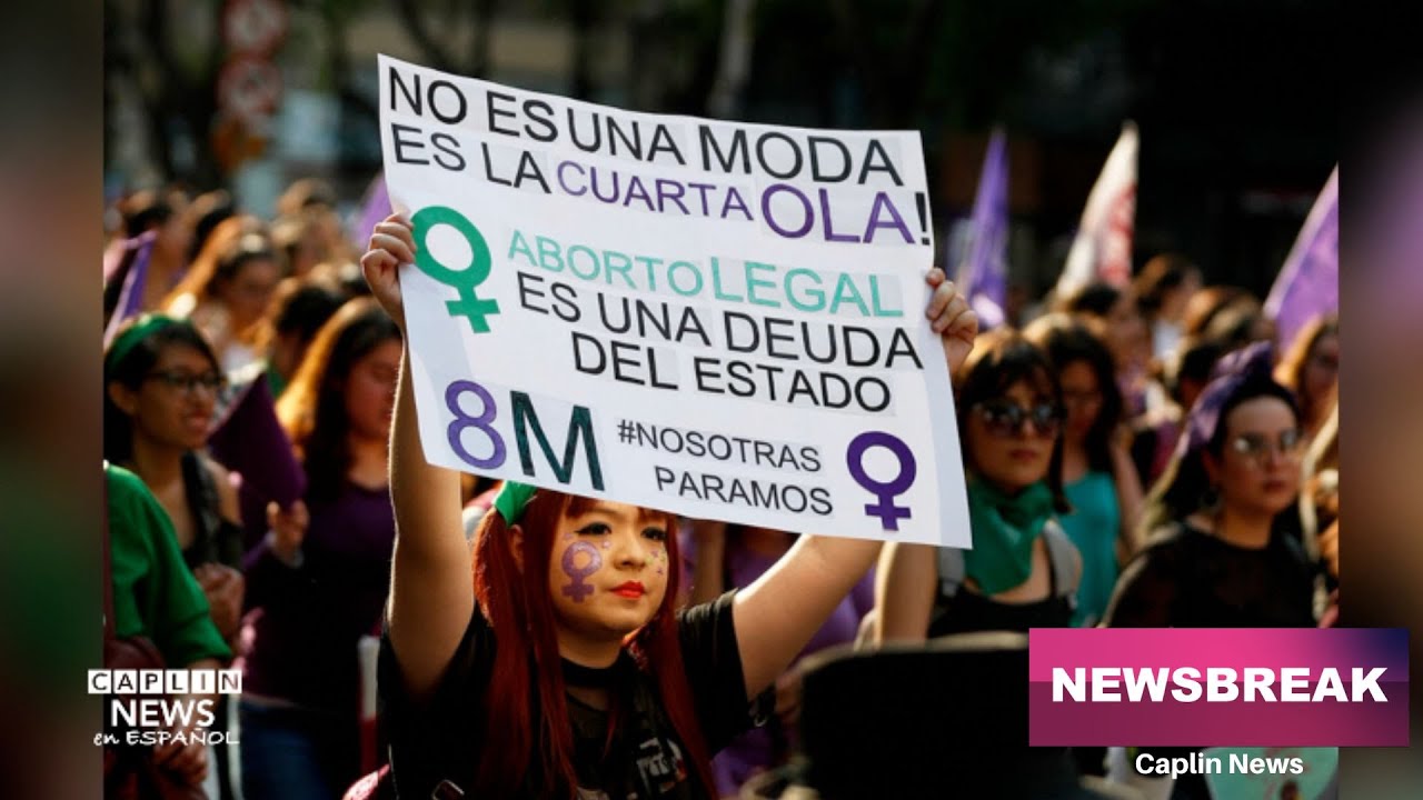 Latinas salen a las calles por los derechos de las mujeres en el 8M ...