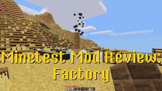 Minetest Mod Review: Factory