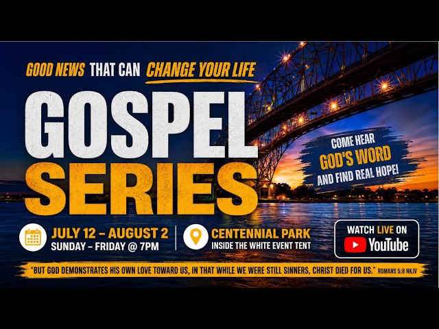 Summer Gospel Tent Series | Sunday, July 12th, 2026