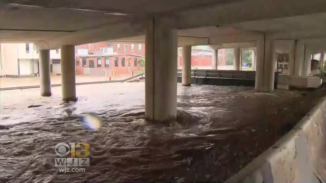 Nearly 20 People Rescued From Standing Water In Anne Arundel Co. - YouTube