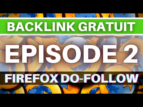 BACKLINK ຟຣີ # 2 Firefox (DoFollow) SEO Netlinking Training