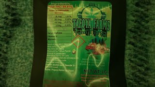 Tafoya farms dispensary cart review London pound cake 🎂 