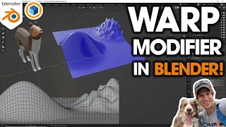 How to Use the WARP MODIFIER In Blender!