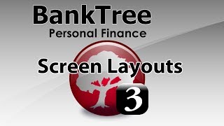 BankTree Personal Finance 3.0 Screen Layouts Tutorial screenshot 4