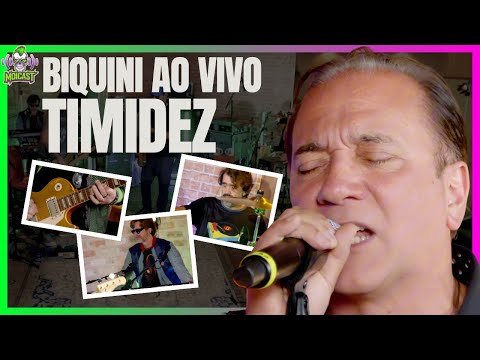 BIQUINI TOCA “TIMIDEZ” AO VIVO NO MOICAST! 🎸🔥 CLÁSSICO DO POP/ROCK BRASILEIRO!