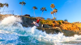 WALL SURFING IN CALIFORNIA! WALL SURFING IN CALIFORNIA!