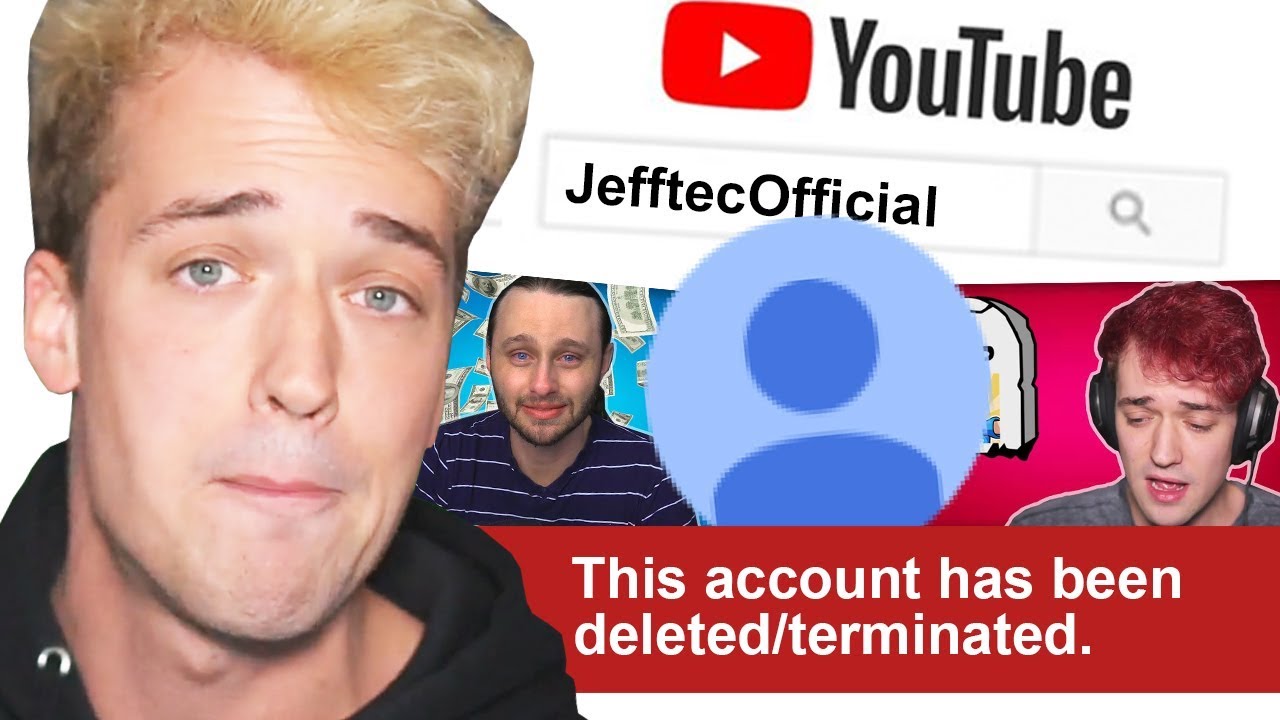 We Got His Channel Deleted By Youtube - jefftech roblox