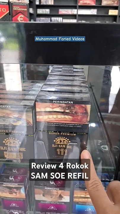 Di 2024 ini Ada 4 Macam Rokok Dji Sam Soe Super Premium / Sam Soe Refil di Toko NEILUSSYAFA