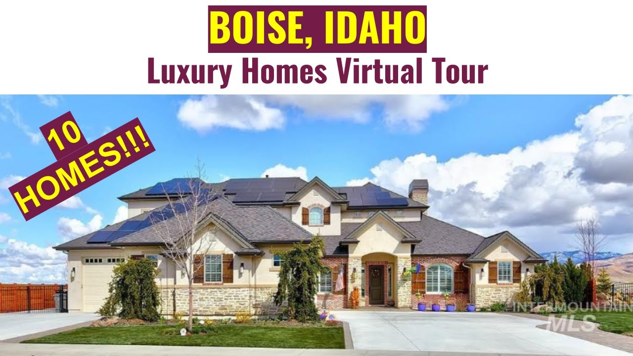 Boise’s Secret is Out…Sensational Luxury Homes!!! IDAHO (E0320) YouTube