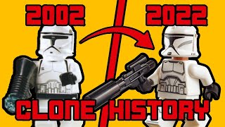 Evolution of The LEGO Clone Trooper