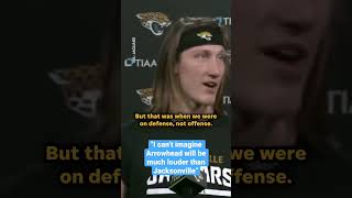 trevor lawrence isn’t worried about the noise level at arrowhead stadium this weekend #shorts #nfl