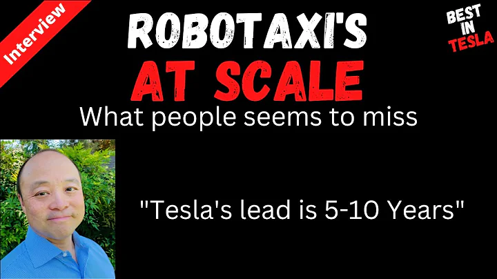 Teslas lead in Robotaxi's AT SCALE - A conversatio...