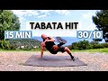 Tabata 15 min hiit workout  tabata 3010  full body workout