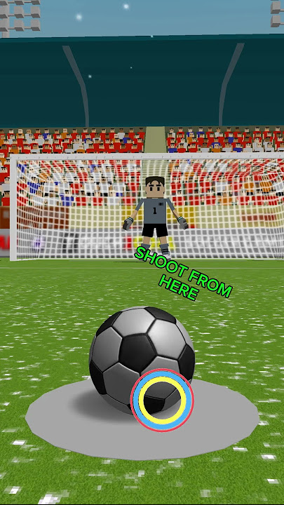 how to score every penalty in mini soccer star #like ##football #subscribe ##siu