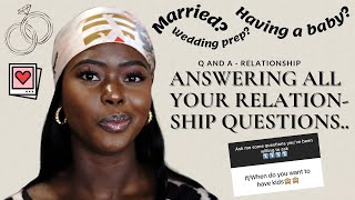 Relationship Q&A: Are we married? - How we met, Having a baby, Wedding prep update... | Maryam Salam screenshot 5