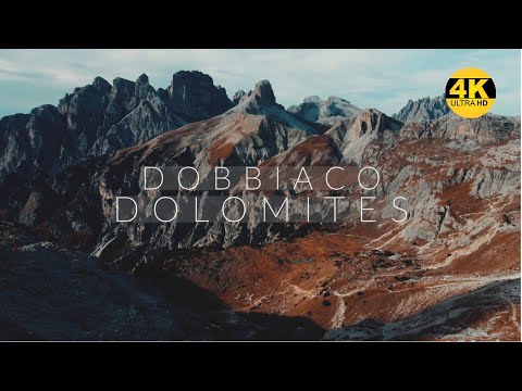 DOBBIACO | DOLOMITES | TOBLACH | 4K UHD | CINEMATIC DRONE FOOTAGE