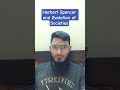 Herbert Spencer and Evolution of Societies #sociology #ugcnetsociology #upscsociology #cuetsociology