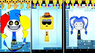 I Made Sprunki OC Poppy Playtime, Numberblocks, White Phases 2