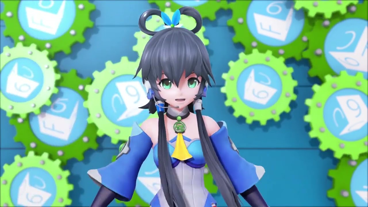 VOCALOID 洛天依 Luo Tianyi【66CCFF】Sub Esp/Eng/Jp/Rus/Cor CC