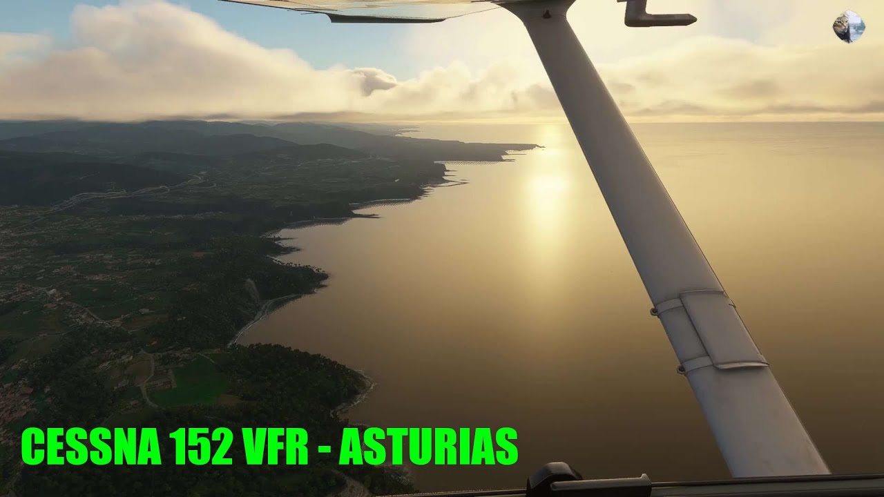 MSFS 2020 [ESP] LEAS VFR Cessna 152 - YouTube