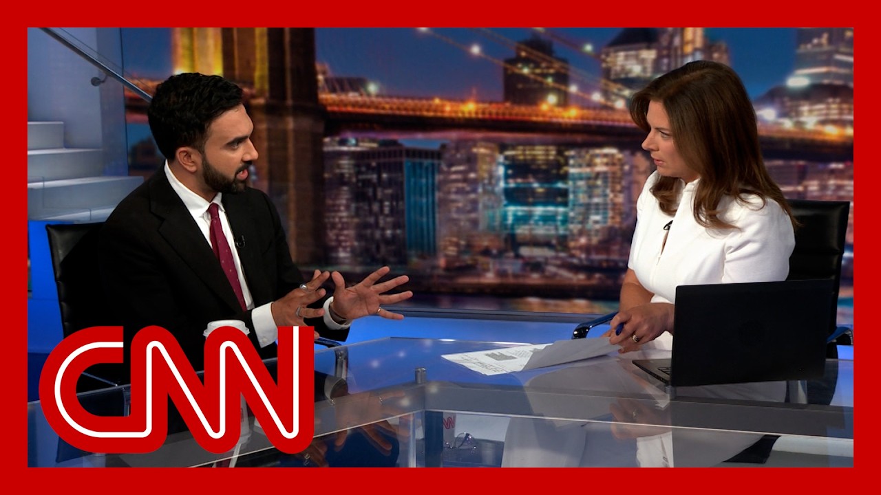 Erin Burnett asks Zohran Mamdani what it means to be a Democratic Socialist. Hear his response