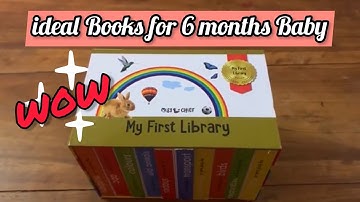 My First Library | Books for 6 months Baby | Picture Library | My First Learning Books