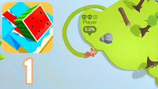 Paper.io 3D - Gameplay Walkthrough Part 1 - Tutorial (Android, iOS) screenshot 2