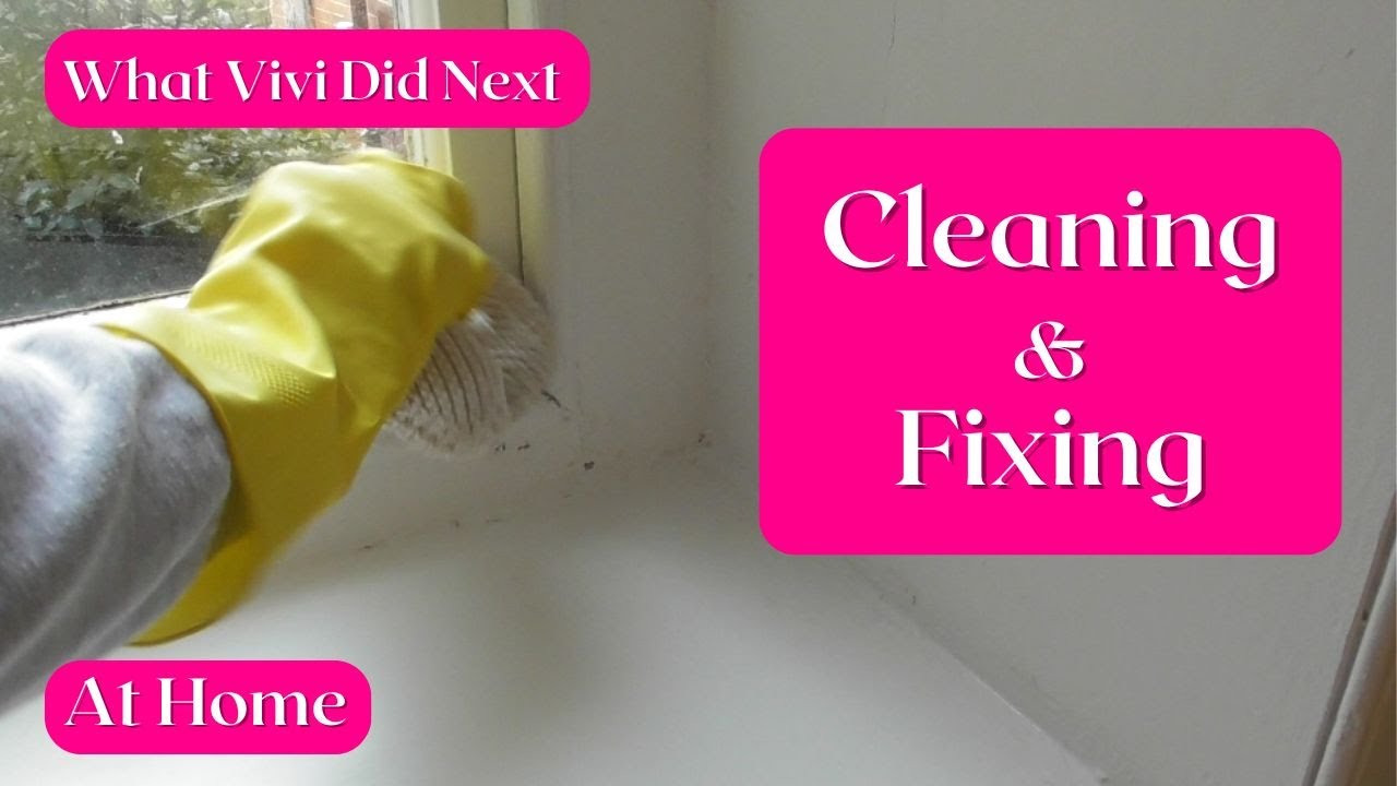 At Home: More cleaning & fixing
